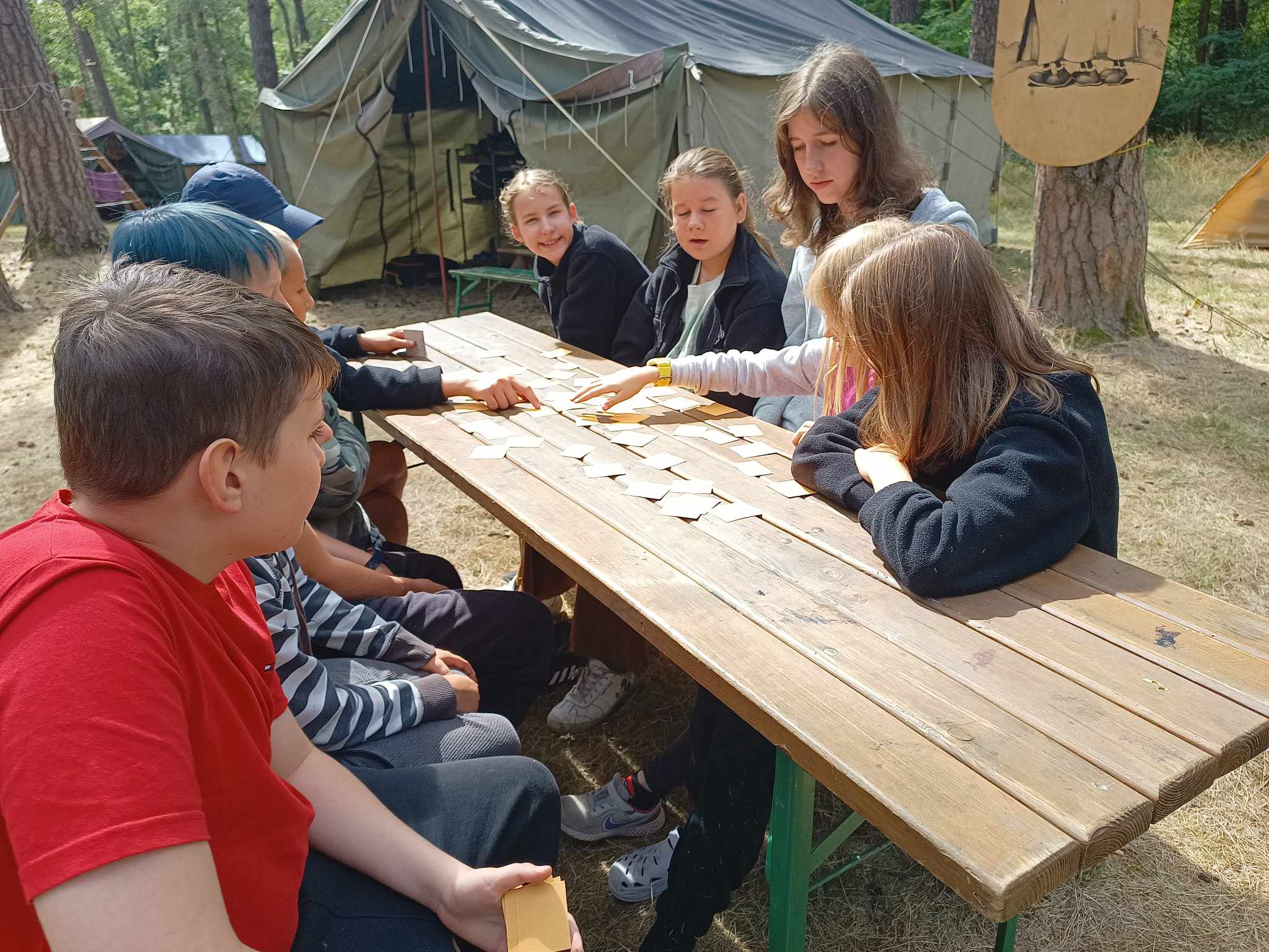 Zdjęcie z wydarzenia Obóz rekreacyjno-skautowy i krajoznawczy w Niesulicach 2023