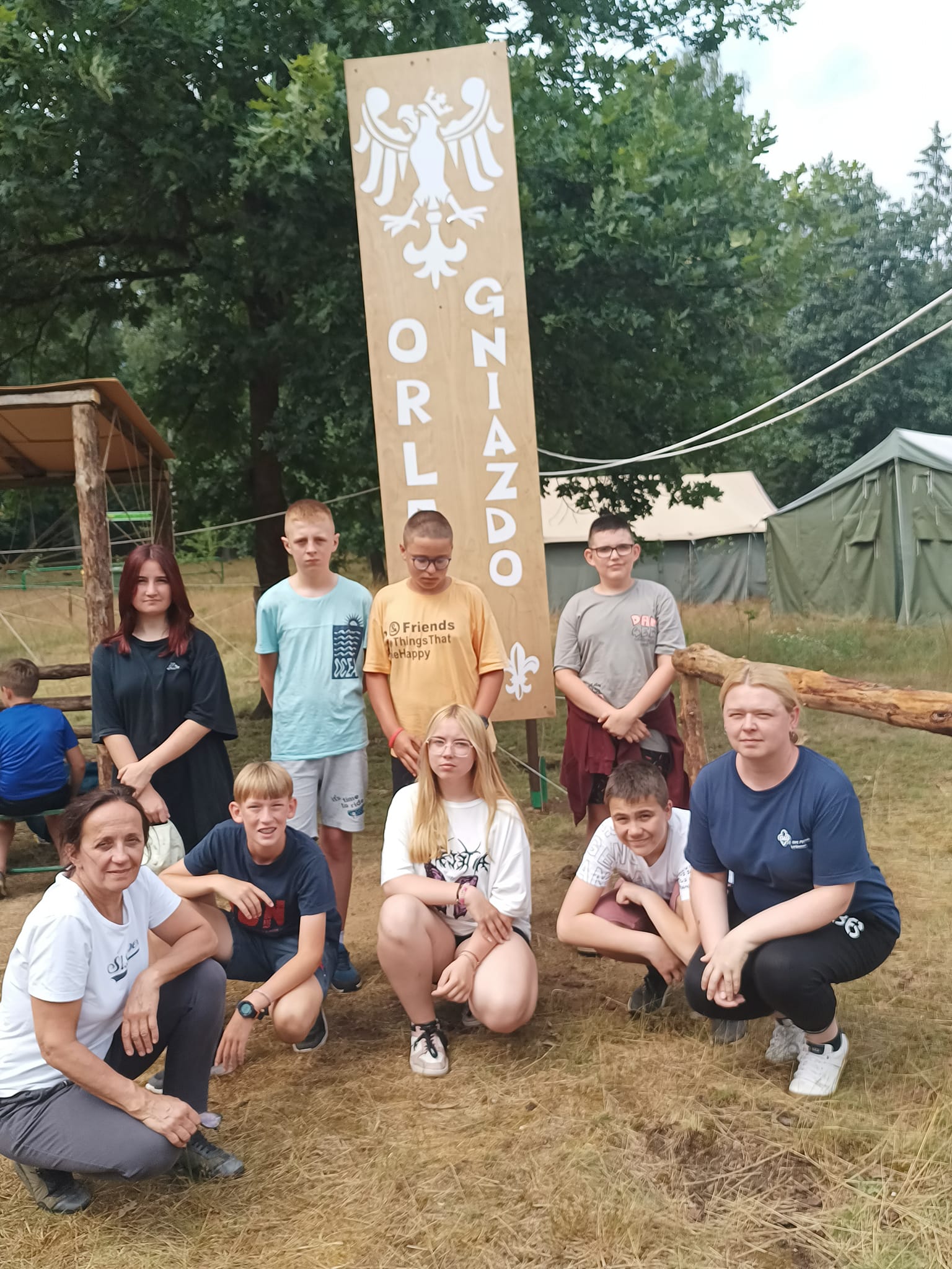 Zdjęcie z wydarzenia Kolonia zuchowa i obóz harcerski - Orle Gniazdo - lipiec 2024