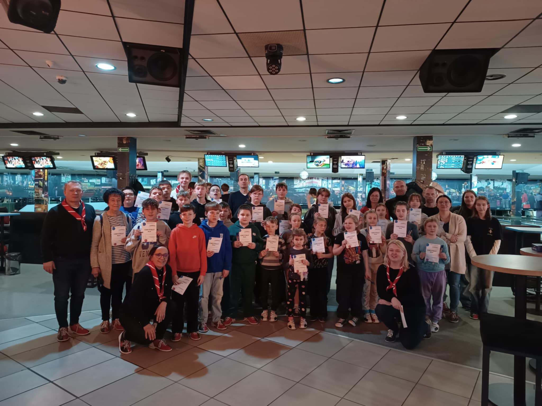 Zdjęcie z wydarzenia Ferie z bowlingiem - Wyjazd do Poznania - 25.01.2025