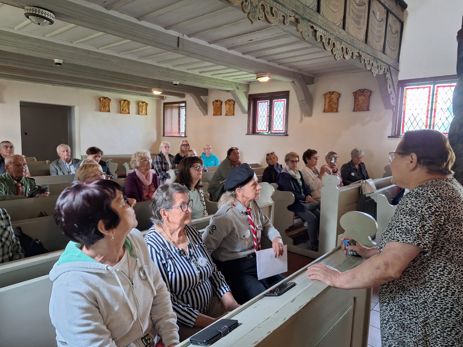 Zdjęcie z wydarzenia XVIII Rajd seniorów szlakiem drewnianej architektury sakralnej