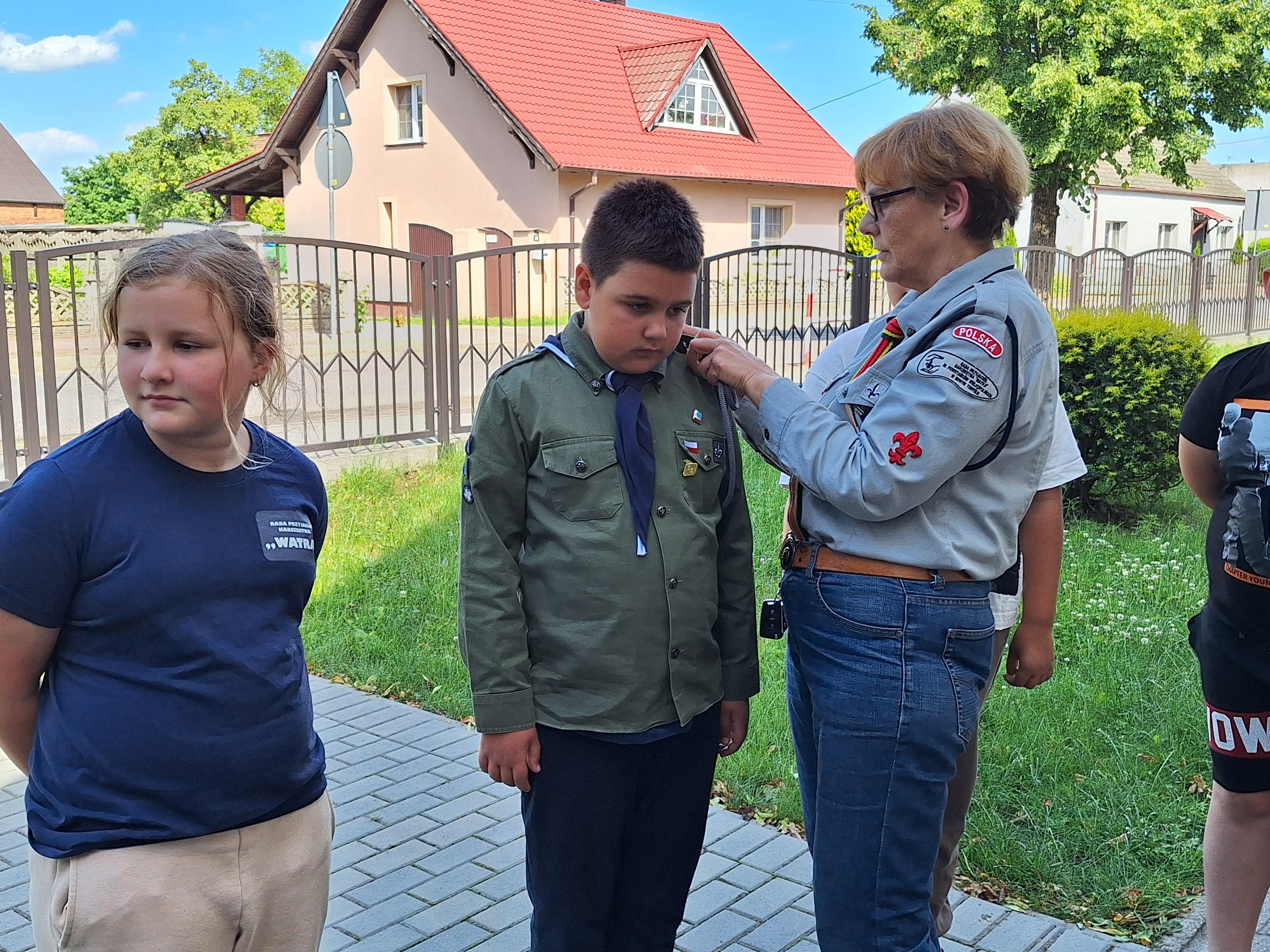 Zdjęcie z wydarzenia Obietnica Zucha  i  Przyrzeczenie Harcerskie w Urbanowie