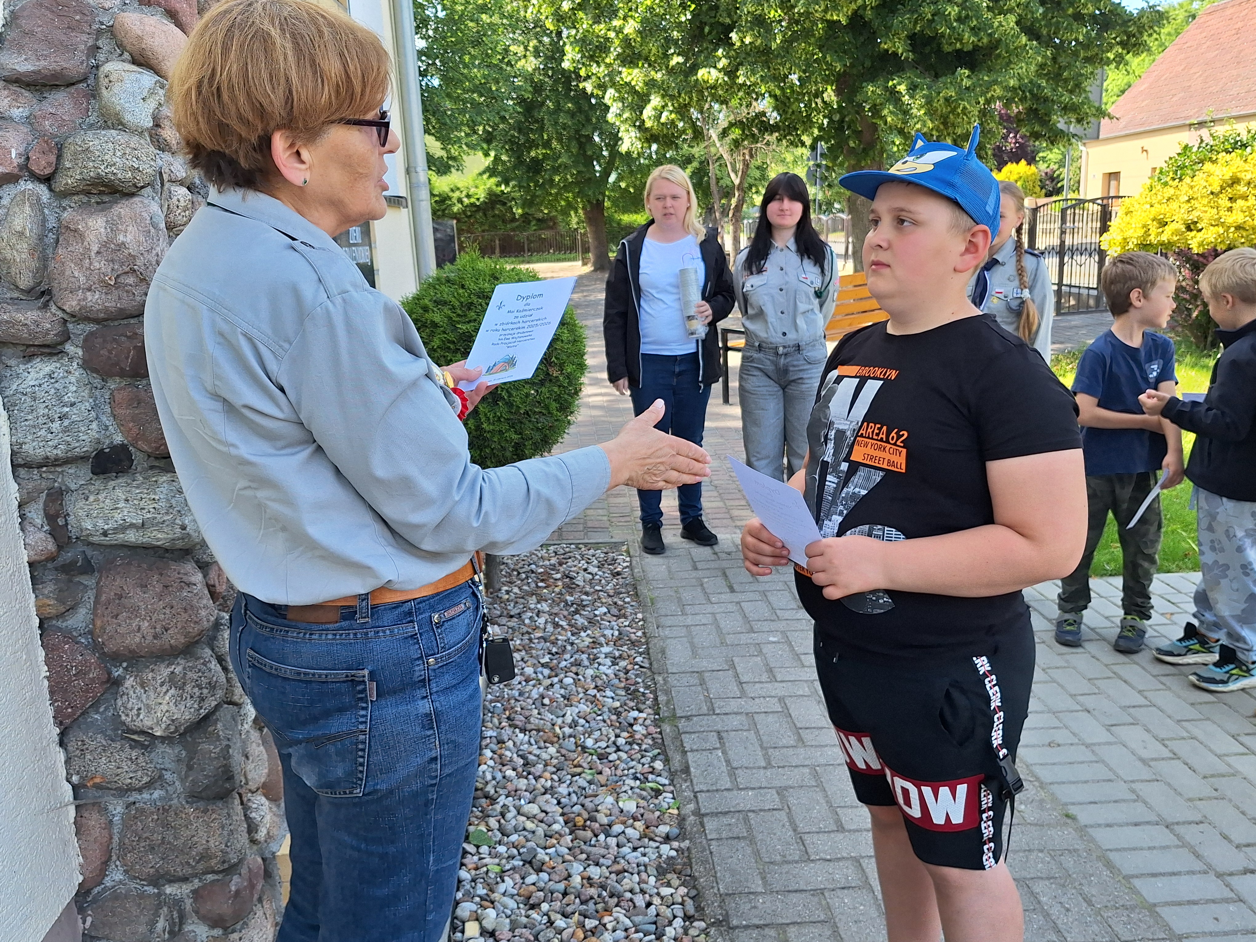 Zdjęcie z wydarzenia Obietnica Zucha  i  Przyrzeczenie Harcerskie w Urbanowie